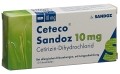 CETECO Sandoz Filmtabletten 10mg, 10 Stück