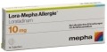 LORA Mepha Allergie Tabletten 10 mg, 14 Stück