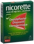 NICORETTE Invisi patch 25 mg/16h, 14 pièces