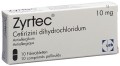ZYRTEC Filmtabletten 10mg, 10 Stück