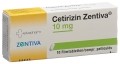 CETIRIZIN Zentiva comprimés pelliculés 10mg, 10 pièces