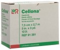 CELLONA Bandes de plâtre 2.75mx7.5cm crème fine, 12 pièces