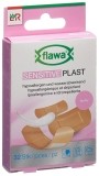 Flawa Sensitive Plast pansement 3 grandeurs, 32 pièces