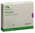 MEPILEX Schaumverband Safetac 5x5cm Silikon, 5 Stück
