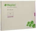 MEPITEL pansement vulnéraire 20x32cm silicon, 5 pièces