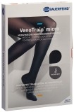 BAUERFEIND VT MICRO AG CCL2 M n/l pied ouvert noir dentelle, 1 paire