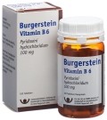 BURGERSTEIN Vitamin B6 Tabletten 100mg, 100 Stück