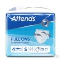 ATTENDS Pull Ons 4 S, 22 pièces