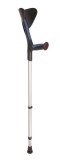 SUPAIR béquille alu bleu poignéé soft 140 kg, 1 paire