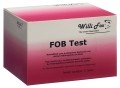 WILLI FOX FOB Test Hämoglobin im Stuhl, 5 Stück