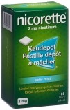 NICORETTE Polar Mint pastilles dépôt à mâcher 2mg, 105 pièces
