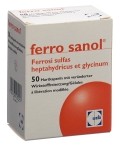 FERRO SANOL gélules 100mg, 50 pièces