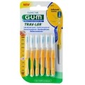 GUM Trav-Ler 1.3mm ISO4 conic jaune, 6 pièces
