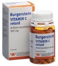 BURGERSTEIN Vitamin C retard Kapseln 500mg, 30 Stück