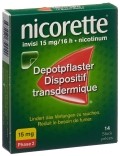NICORETTE Invisi Patch 15mg/16h, 14 Stück