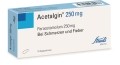 ACETALGIN Suppositorien 250 mg, 10 Stück