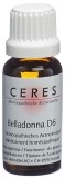 CERES belladonna 6 D dilution 20 ml
