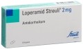 LOPERAMIDE Streuli capsules 2 mg 20 pièces