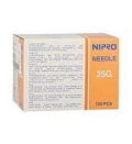 NIPRO aiguilles 0.5x25mm 25Gx1" orange, 100 pièces