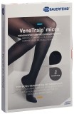 BAUERFEIND VT MICRO AG CCL2 L p/l pied fermé noir micropicot, 1 paire