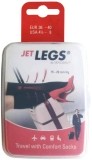 Jet Legs Travel Socks 41-45 black, 1 Paar