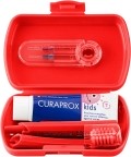 Curaprox Kids Travel Set Box rot