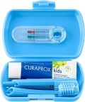 Curaprox Kids Travel Set Box bleu
