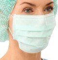 L & R Sentinex OP Maske EL Classic grün, 50 Stück