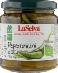 La Selva Milde Peperoni grün in Weinessig, 270 g