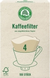 Lebensbaum Filtre en papier pour café T 4