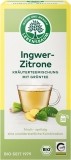 Lebensbaum Ingwer-Zitrone Grüntee Beutel à 2.0 g, 20 Stück
