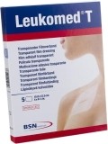 LEUKOMED T transparenter Filmverband 10x12.5cm, 5 Stück