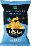 Lisa's Chips Chips sel marin, 115 g