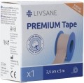 LIVSANE Premium Fixierpflaster 2.5cmx 5m, 1 Stück