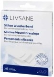 LIVSANE Silikon Wundverbände ultra sensitive, 6 Stück