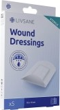 LIVSANE Sterile Wound Dressings 10x15cm, 5 Stück