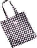Lili Pepper Tote Bag Check Black Offwhite