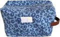 Lili Pepper Blockprint Necessaire Leo Blue SMALL