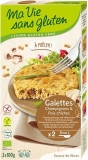 Ma vie sans Gluten Bio Bratlinge Pilze Kichererbsen glutenfrei, 2 x 100 g