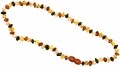 MAINARDI Natur Bernstein 32 cm farbig Drehverschluss