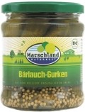 Marschland Naturkost Gurken Bärlauch im Glas (kleine), 330 g