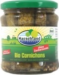 Marschland Naturkost Cornichons sans sucre, 370 ml