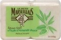LE PETIT MARSEILLAIS Weichmachende Pflegeseife 2 x 100 g mit Süssmandelöl