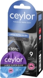 CEYLOR LARGE Super Glide Präservativ, 9 Stück