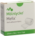 MEFIX vlies autocollant 2.5cmx10m rouleau