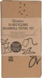 Memo Bioabfall Kompostbeutel 10 x 10 Literbeutel, 1 Stück