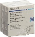 MERCK papier indicateur rouleau comp pH 1-10 3 pièces