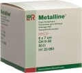 METALLINE Drain Kompressen 6 x 7 cm steril, 50 Stück