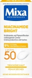 MIXA Niacinamide Bright Crème SPF50 peau sèche, 50 ml