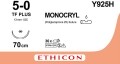 MONOCRYL PLUS 70cm incolore 5-0 P-3, 36 pièces